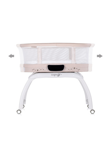 Кошара-люлка с LED дисплей "Sogno" макад