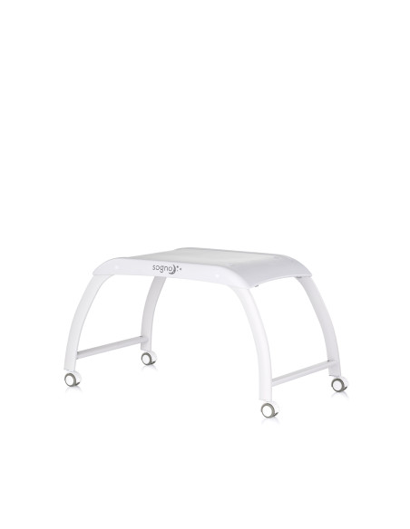 Кошара-люлка с LED дисплей "Sogno" сива