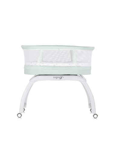 Кошара-люлка с LED дисплей "Sogno" зелен