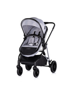 Детска количка "Аура" облачно сиво 2