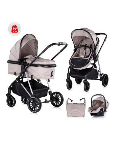 Детска количка "Аура" тирамису