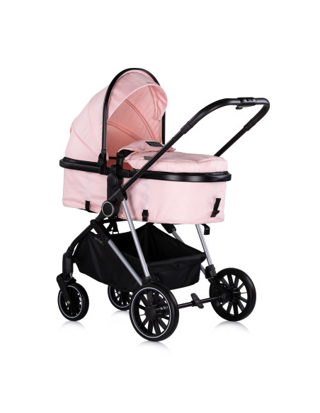 Детска количка "Аура" розов маршмелоу