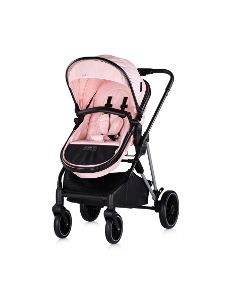 Детска количка "Аура" розов маршмелоу