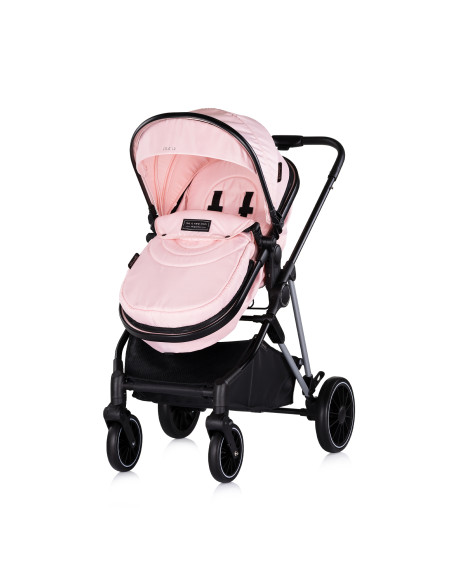 Детска количка "Аура" розов маршмелоу