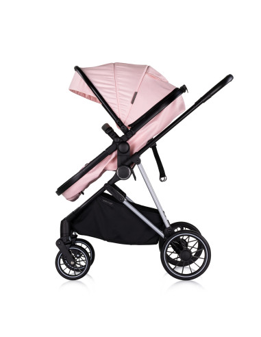 Детска количка "Аура" розов маршмелоу