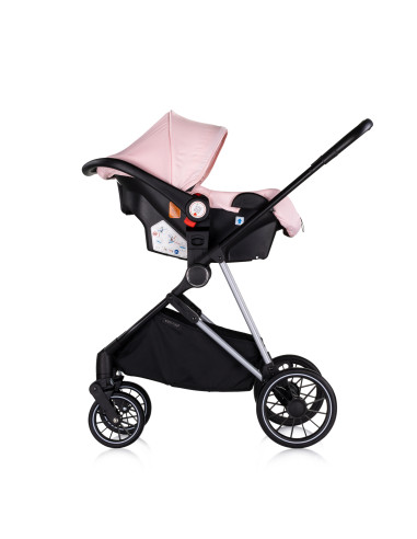 Детска количка "Аура" розов маршмелоу