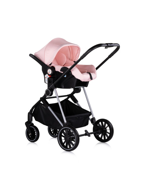 Детска количка "Аура" розов маршмелоу