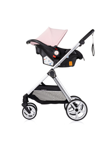 Детска количка "Виста" розов маршмелоу