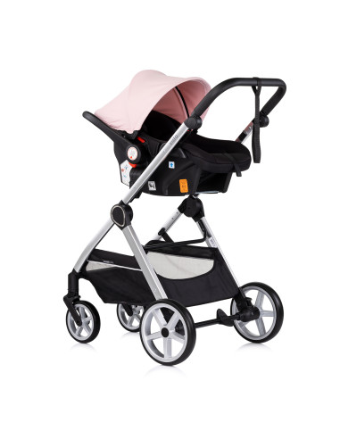 Детска количка "Виста" розов маршмелоу