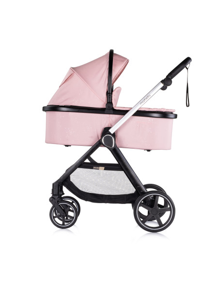 Детска количка 3 в1 "Марбея" розов маршм