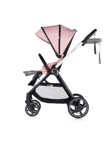 Детска количка 3 в1 "Марбея" розов маршм