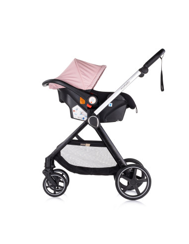 Детска количка 3 в1 "Марбея" розов маршм