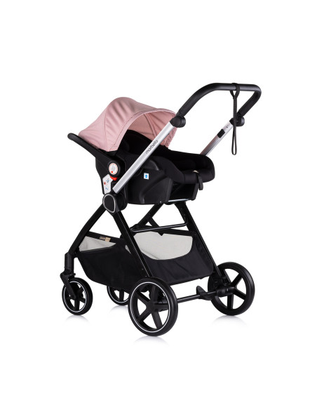 Детска количка 3 в1 "Марбея" розов маршм