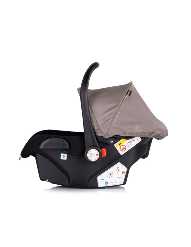 Детска количка 3 в1 "Марбея" тирамису