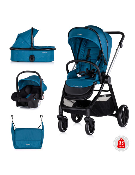 Детска количка 3 в1 "Марбея" оазис