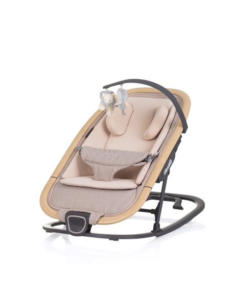 Бебешки шезлонг "Senso" бишкота+дърво