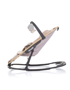 Бебешки шезлонг "Senso" бишкота+дърво 2