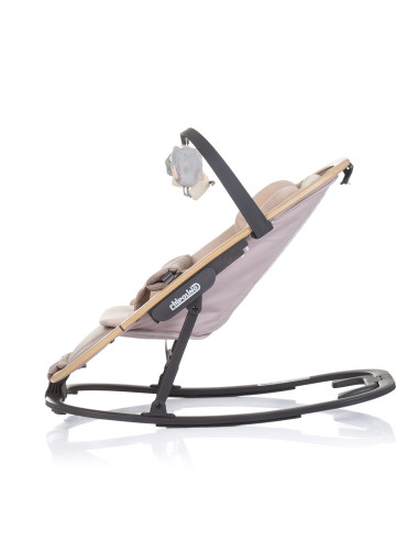 Бебешки шезлонг "Senso" бишкота+дърво