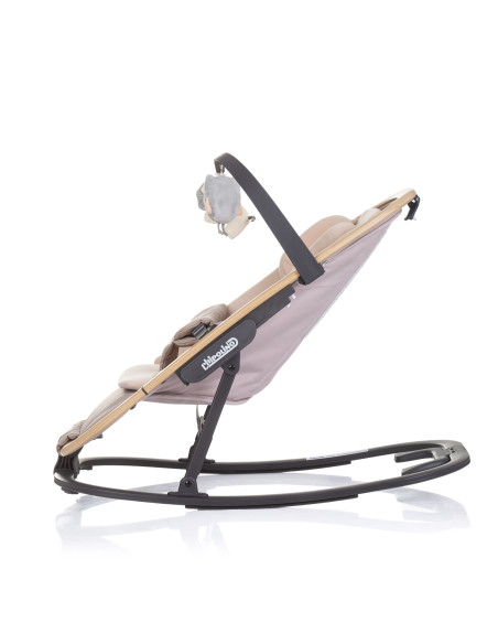 Бебешки шезлонг "Senso" бишкота+дърво