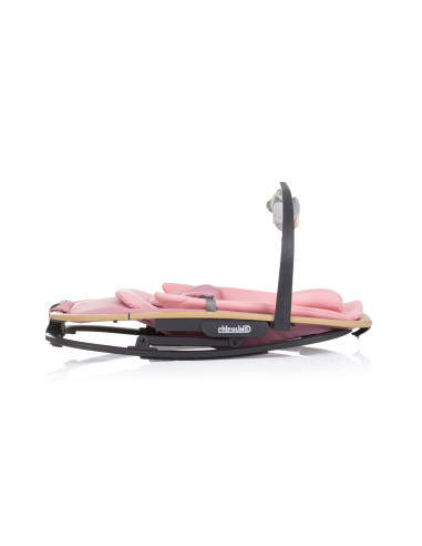 Бебешки шезлонг "Senso" маршмелоу+дърво