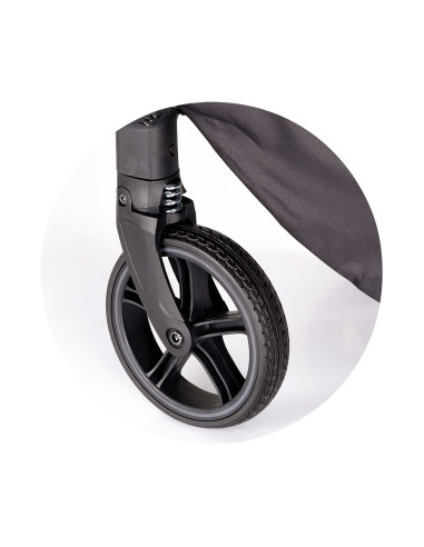 Детска количка 22 кг"ДИАМАНТ"облачно сив