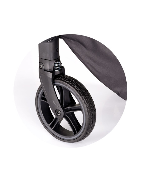 Детска количка 22 кг"ДИАМАНТ"облачно сив