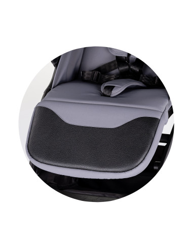 Детска количка 22 кг"ДИАМАНТ"облачно сив