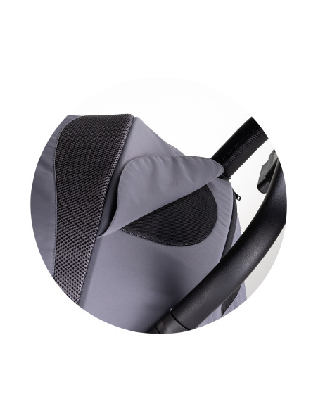 Детска количка 22 кг"ДИАМАНТ"облачно сив