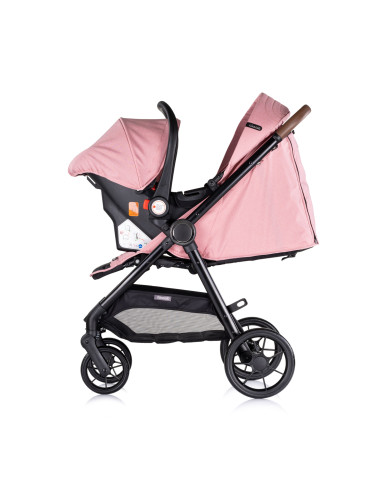 2 в1 Детска количка+столче"Ултера"розова