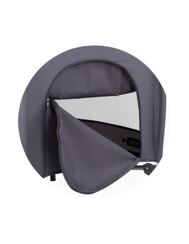 Детска преносима кошара Бела антрацит