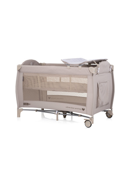 Детска преносима кошара Бела тирамису