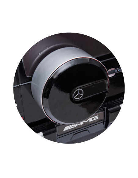 Джип MercedesAMG G63 черенEVAгуми,коженa