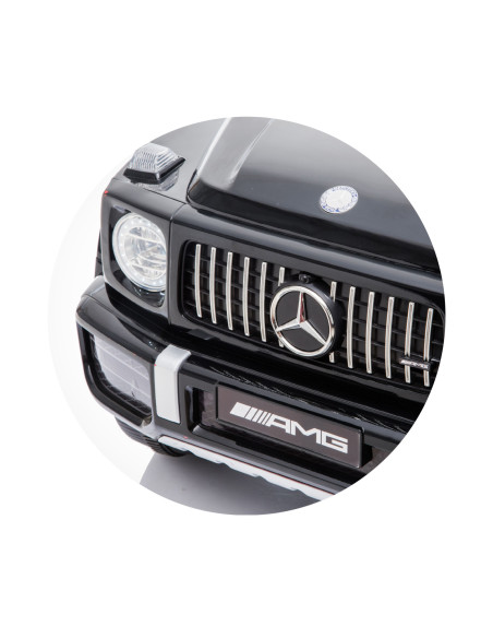 Джип MercedesAMG G63 черенEVAгуми,коженa