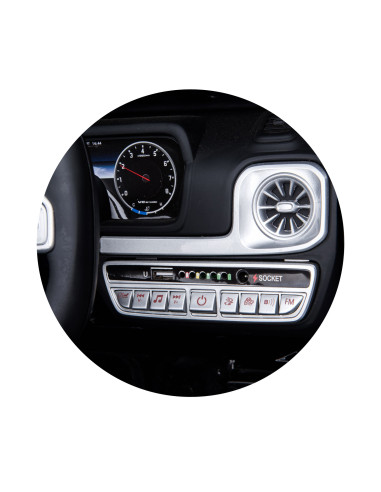 Джип MercedesAMG G63 черенEVAгуми,коженa