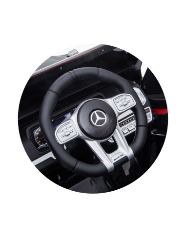 Джип MercedesAMG G63 черенEVAгуми,коженa