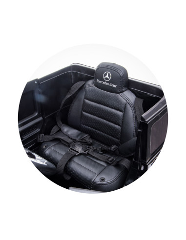 Джип MercedesAMG G63 черенEVAгуми,коженa