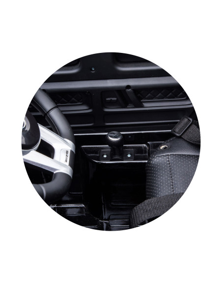 Джип MercedesAMG G63 черенEVAгуми,коженa