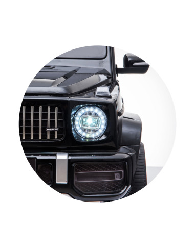 Джип MercedesAMG G63 черенEVAгуми,коженa