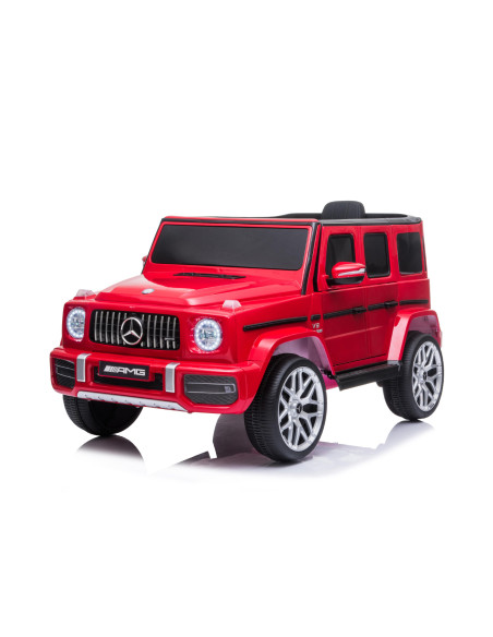 Джип MercedesAMG G63червенEVAгуми,коженa