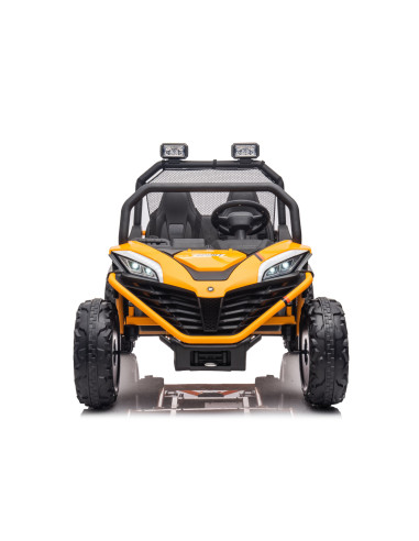 Електрическа кола за 2 деца БЪГИ EXPLORER жълт