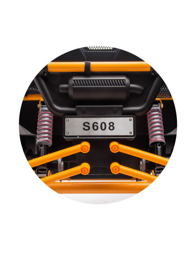 Електрическа кола за 2 деца БЪГИ EXPLORER жълт