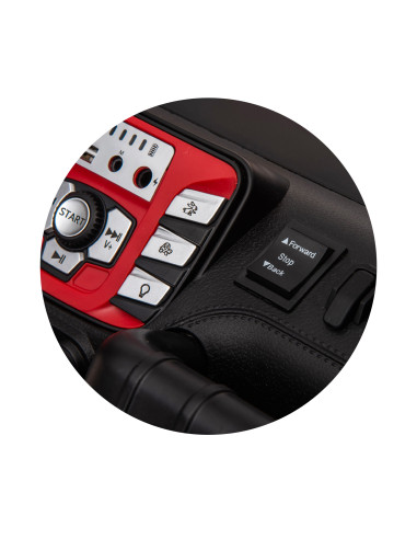 Електрическа кола за 2 деца БЪГИ EXPLORER червена