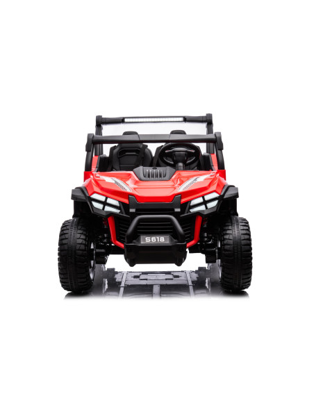 Електрическа кола за 2 деца БЪГИ MAGNUM червена