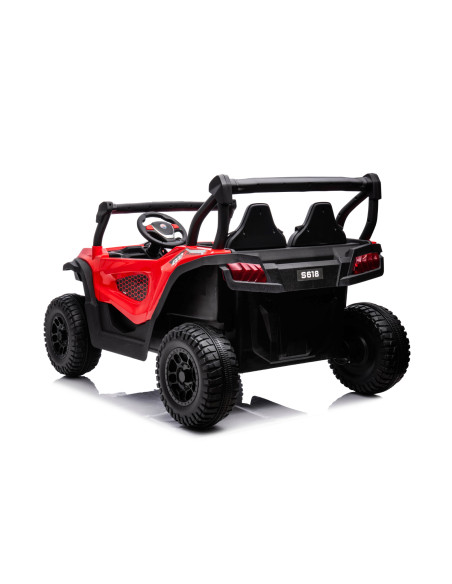 Електрическа кола за 2 деца БЪГИ MAGNUM червена