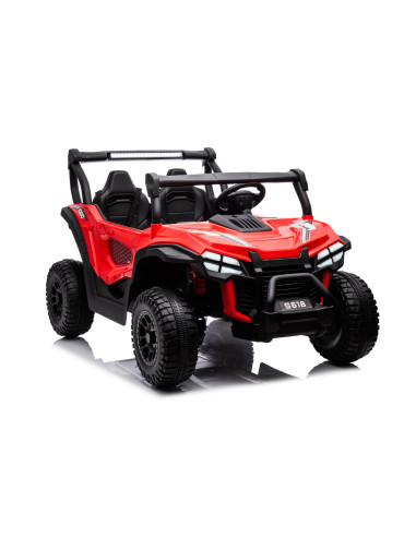 Електрическа кола за 2 деца БЪГИ MAGNUM червена