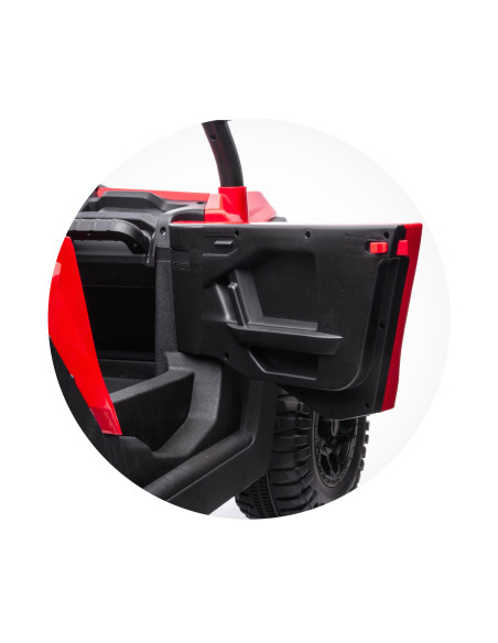 Електрическа кола за 2 деца БЪГИ MAGNUM червена