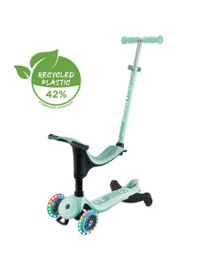 Тротинетка 4 в 1 GLOBBER GO UP SPORTY LIGHTS 360° - ментова
