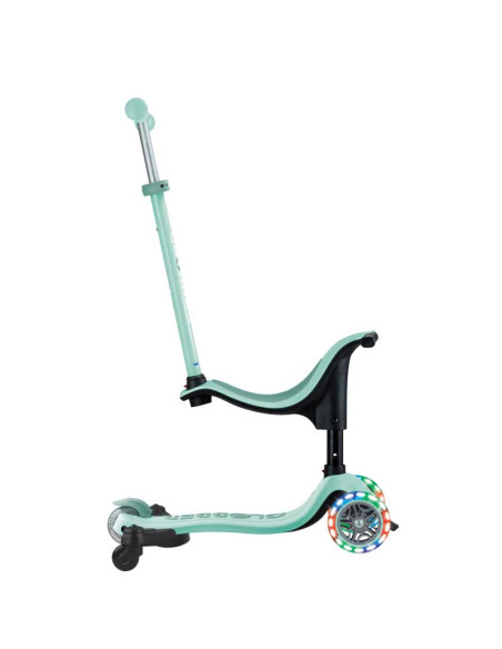 Тротинетка 4 в 1 GLOBBER GO UP SPORTY LIGHTS 360° - ментова