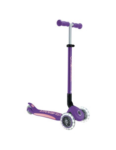 Сгъваема тротинетка със светещи колела ELITE LIGHTS – лилава