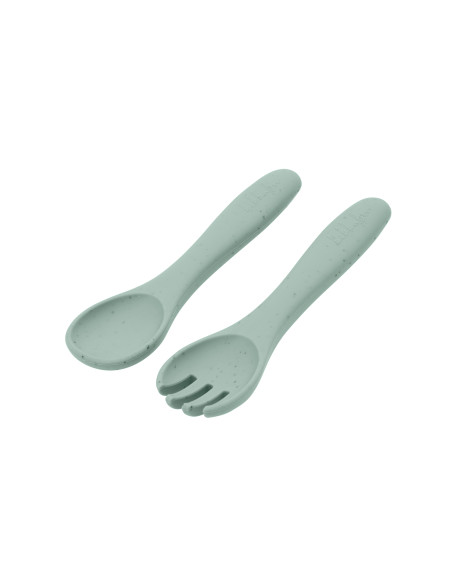 Сет вилица и лъжица Platinum Silicone Sage